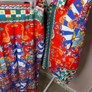 Dolce & Gabbana Inspired Silk Set